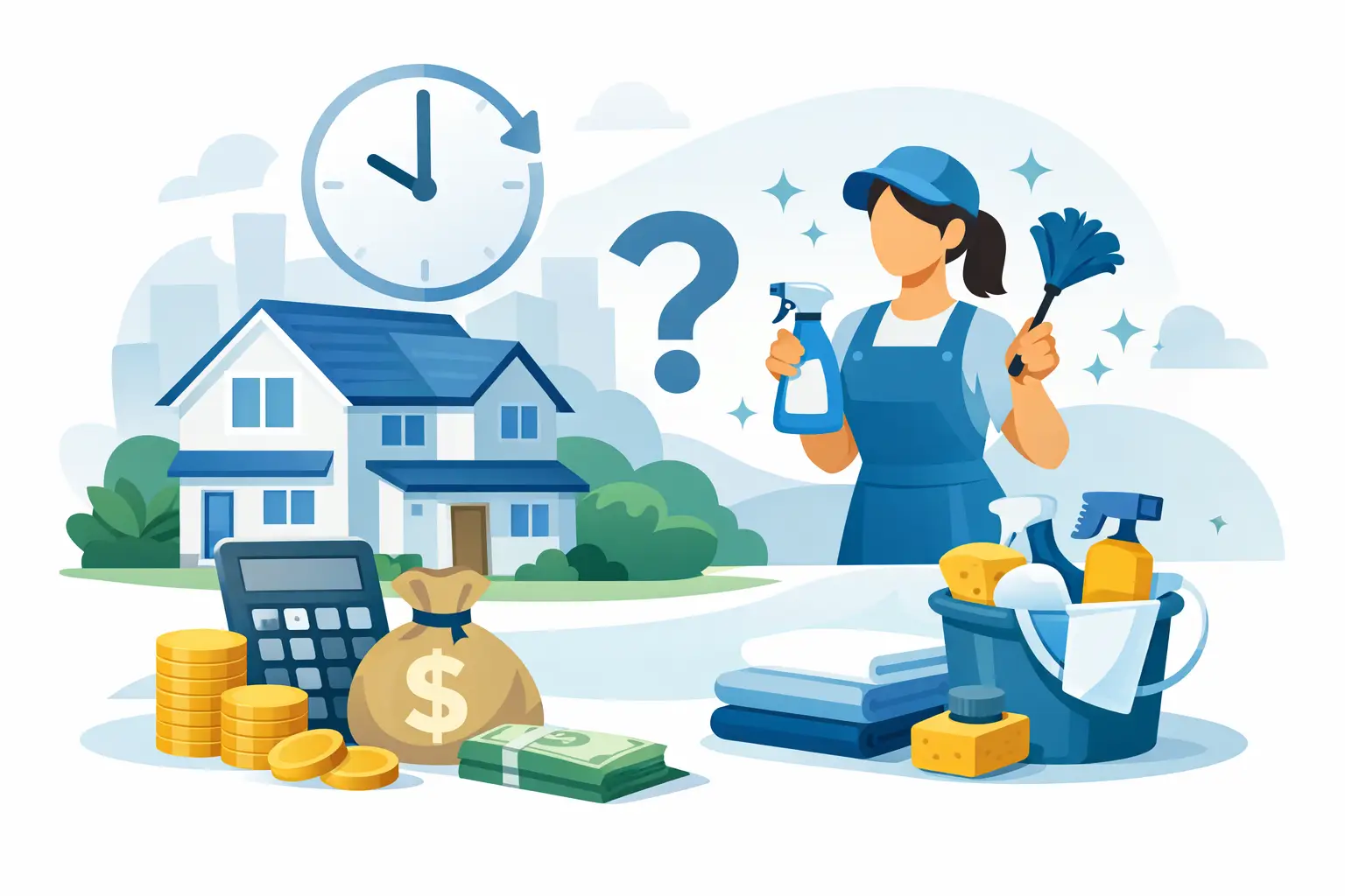 Villa Park house cleaning: a clean home ready for professional service