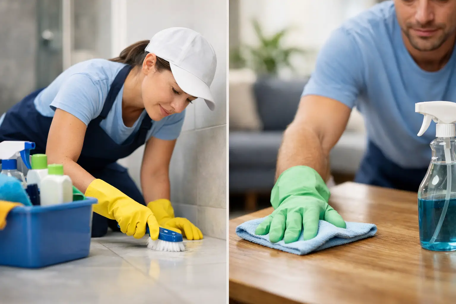 San Clemente house cleaning: a clean home ready for professional service